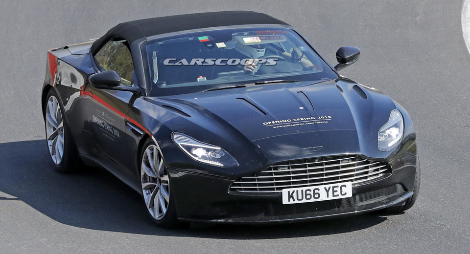 Aston Martin DB11 Volante Busts A Move At The ‘Ring