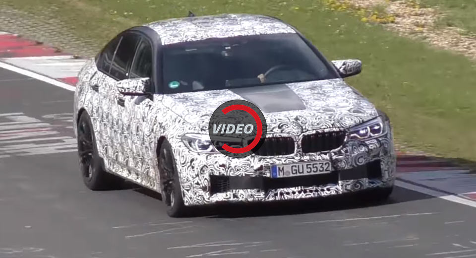  BMW M5 Screams Its V8 Symphony During Track Testing