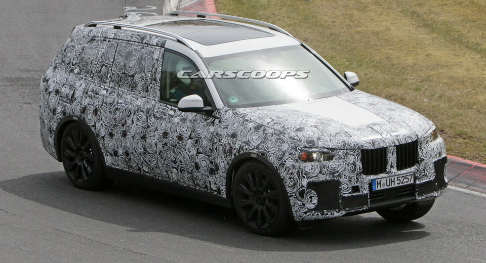 BMW X7 Full-Size SUV Begins Nurburgring Testing Phase