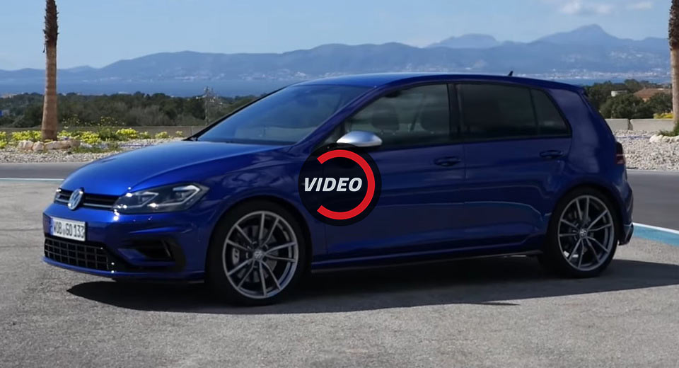  Facelifted VW Golf R Hits The Track During In-Depth Review