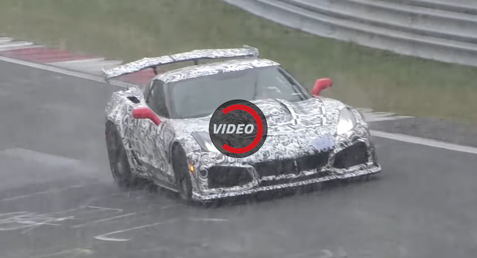  Listen To This: 2018 Corvette ZR1 Shakes Down In Stormy Weather