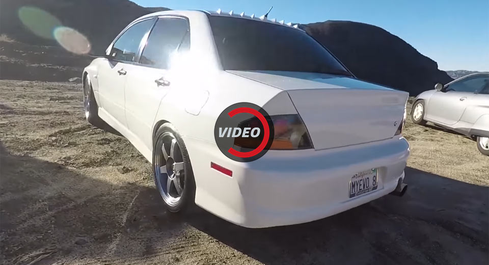  This 650 WHP Mitsubishi Evo Is Like A Punch In The Face
