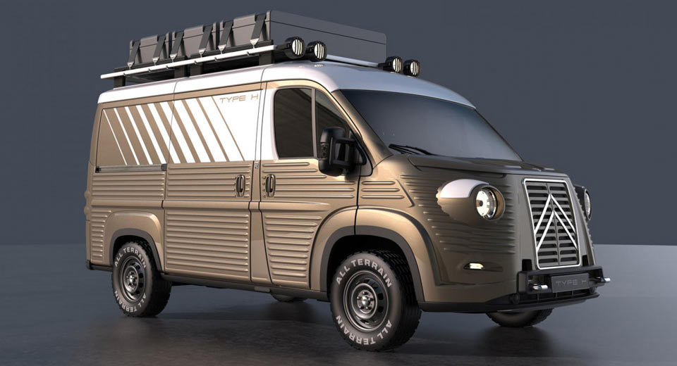  Italian Company Unveils Modern-Day Citroen H Van