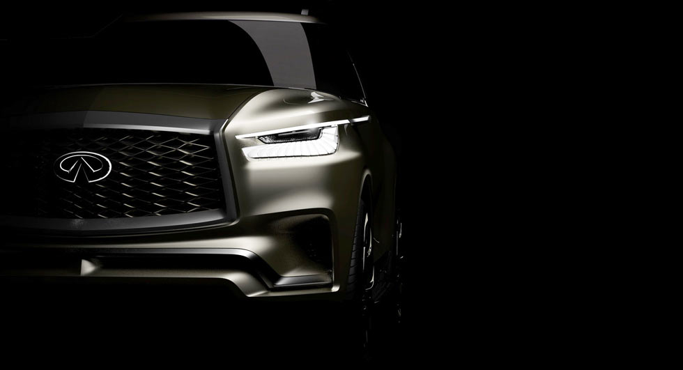  Infiniti’s New York Auto Show Debut Likely Teases 2018 QX80