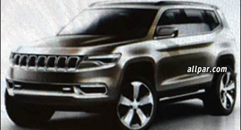  Do These Jeep Images Preview A Lengthened Cherokee-Based Model?