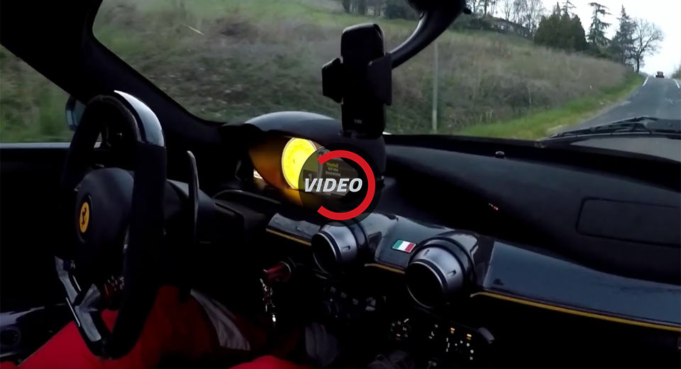 LaFerrari Aperta Driven To Its Limits In Italy