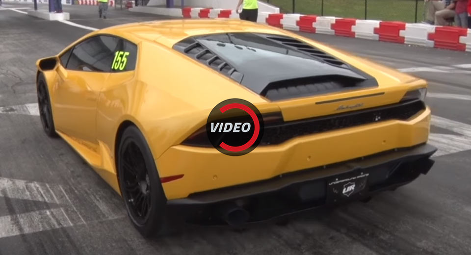 2,200 HP Lambo Huracan Hits Aventador's Top Speed In Just 1500 Feet |  Carscoops