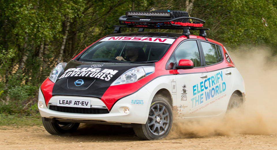  Nissan Leaf All-Terrain EV Charges Up For Mongol Rally [w/Video]