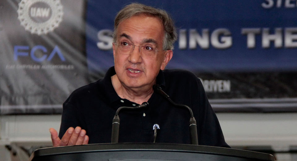  FCA’s Sergio Marchionne Finally Stops His Search For A Merger Partner