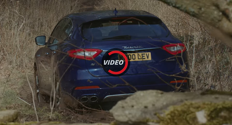  Maserati Levante Races A Prancing Horse In Top Gear-Style Ad