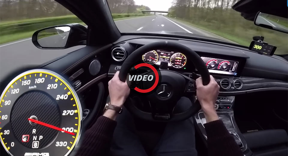 New Mercedes-AMG E63 S Sprints To 300 Km/h Like It’s Nothing