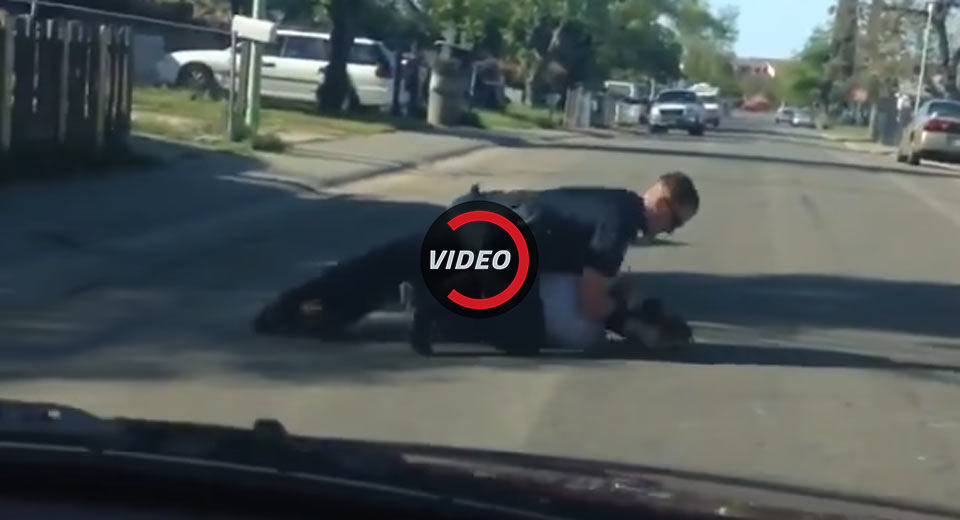 Sacramento Cop Slams And Beats Man After Alleged Jaywalking