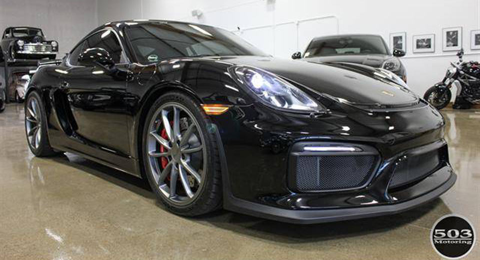  This May Be Your Last Chance To Buy A Reasonably Priced, Pristine Porsche Cayman GT4