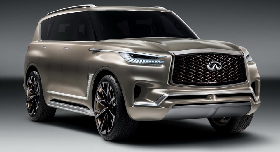New Infiniti QX80 Monograph Concept Previews Future Range Rover Rival