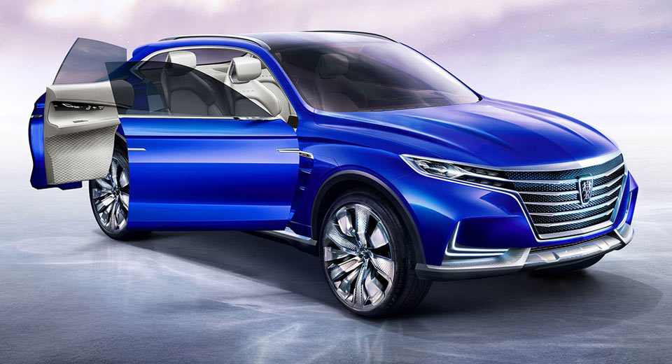  SAIC’s Roewe Vision-E Previews Luxurious Chinese SUV For 2018