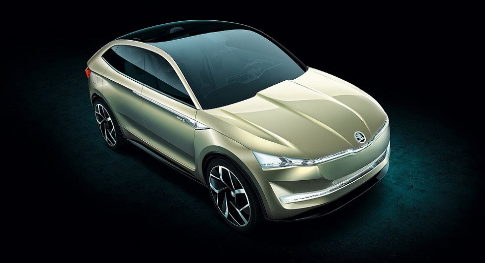  Skoda Vision E Coupe Crossover Concept: This Ιs Ιt