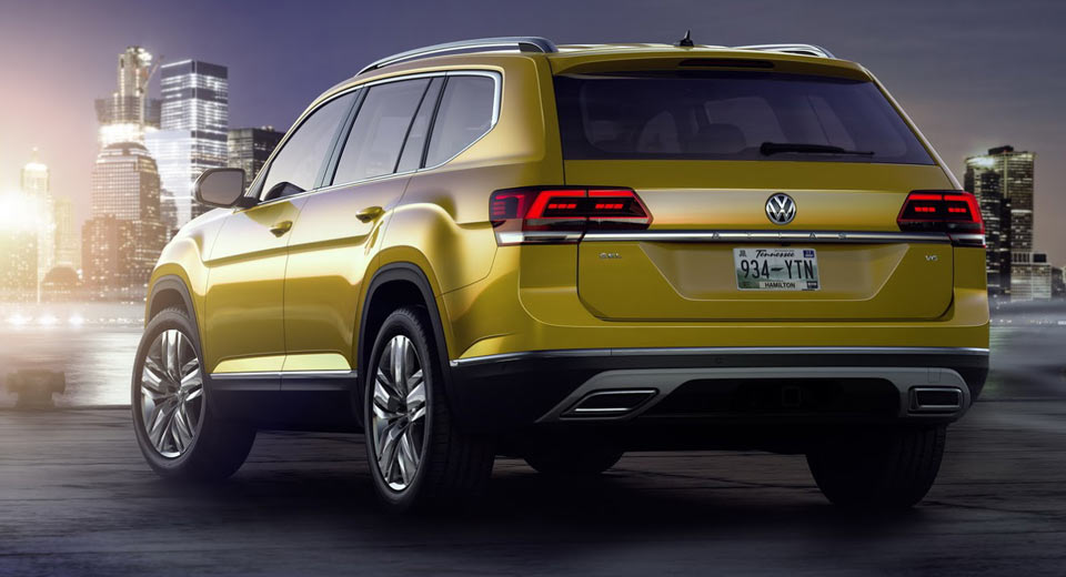 Volkswagen Atlas Priced Between $30,500 And $48,490