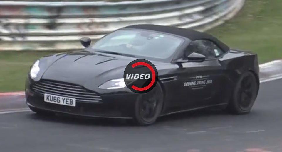  Aston Martin DB11 Volante Feels Right At Home On Track, But Is It A V8?