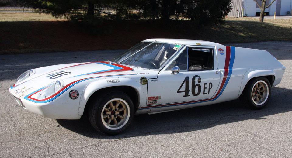  This Lotus Europa S1 Race Car Looks Like It Fought Some Battles
