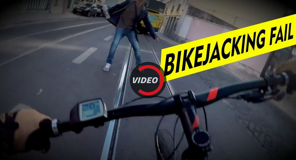 Bicycle Jacking Goes Horribly Wrong In Portugal As Karma Prevails