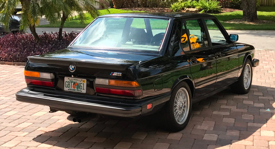  1988 BMW M5 E28 Might Be A Decent Buy, If You Can Get Past Its Federalized Looks