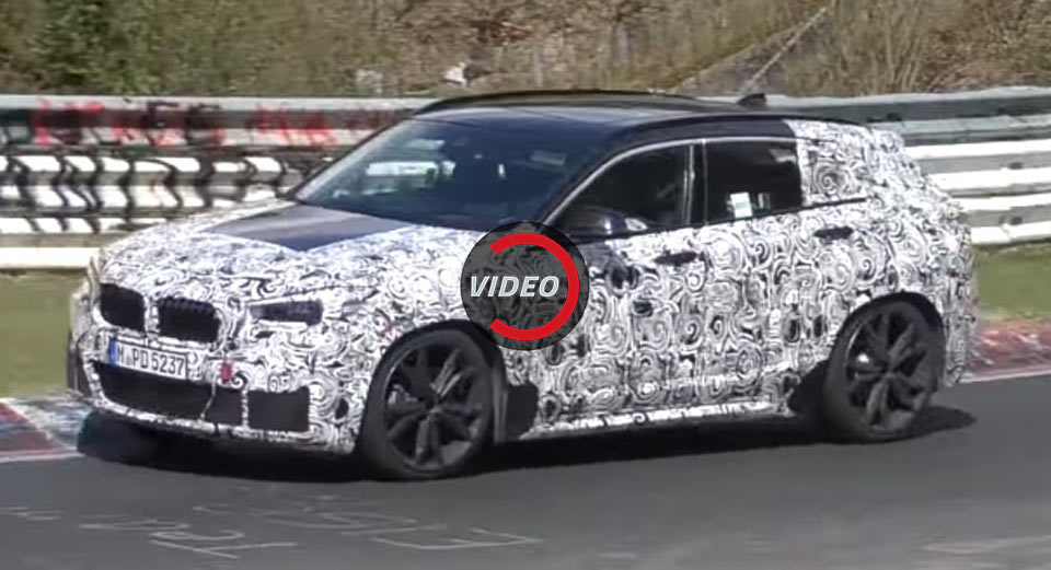 New BMW X2 Comes Out To Play Around The ‘Ring