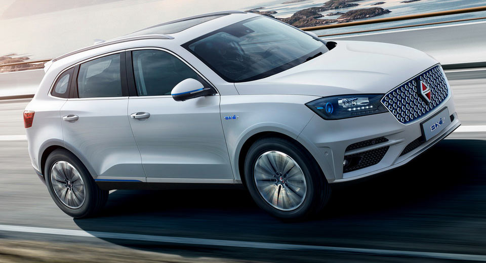 Electric Borgward BXi7 Shows Up Early