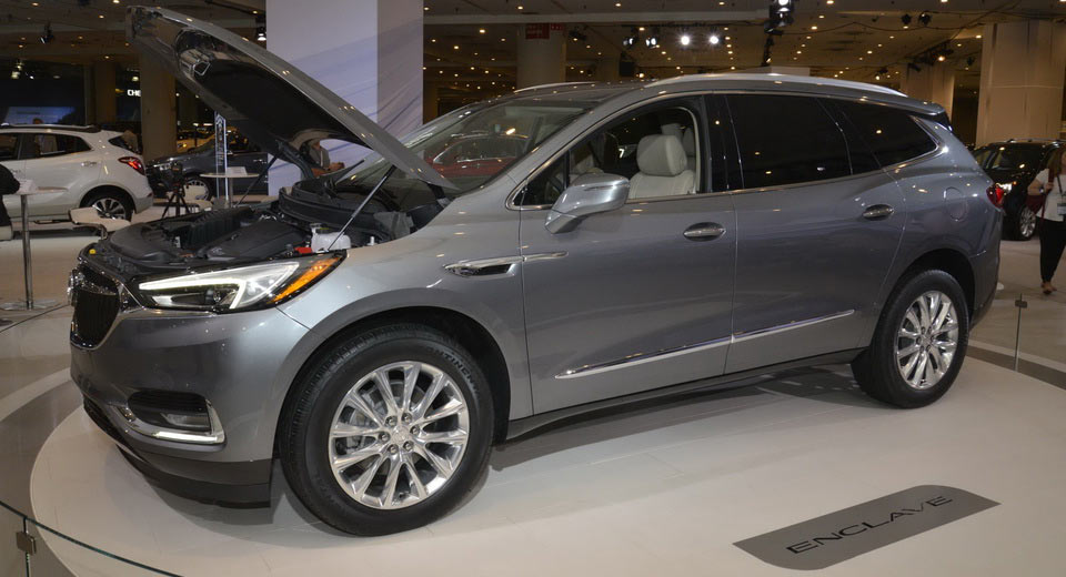  Buick Shows Off Standard 2018 Enclave In NY, Thinks It Can Go After Audi’s Q7