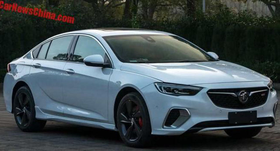 V6-Powered Buick Regal GS Leaks In China