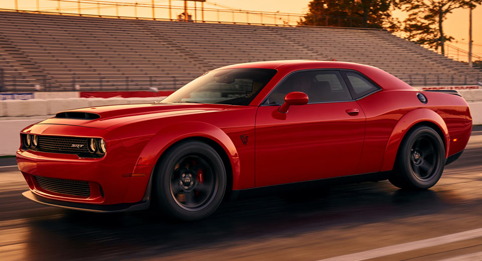 Here It Is: 2018 Dodge Challenger SRT Demon Drags Its First Official Photo Online