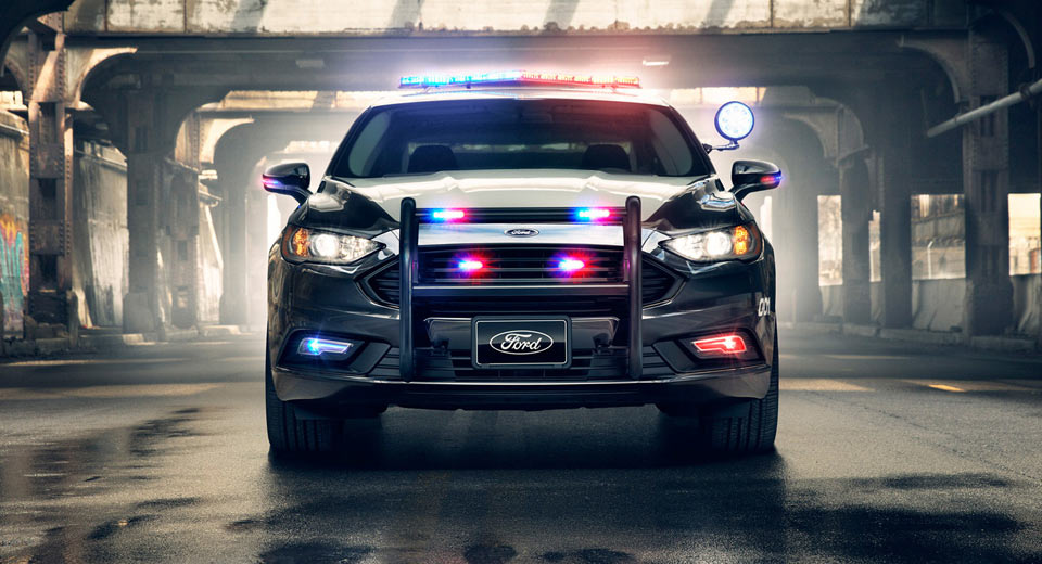  Ford’s Fusion Hybrid Is An Industry First Police Responder