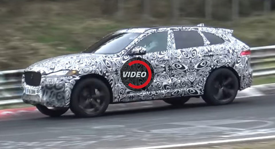 Growling Jaguar F-Pace SVR Will Give You Goosebumps