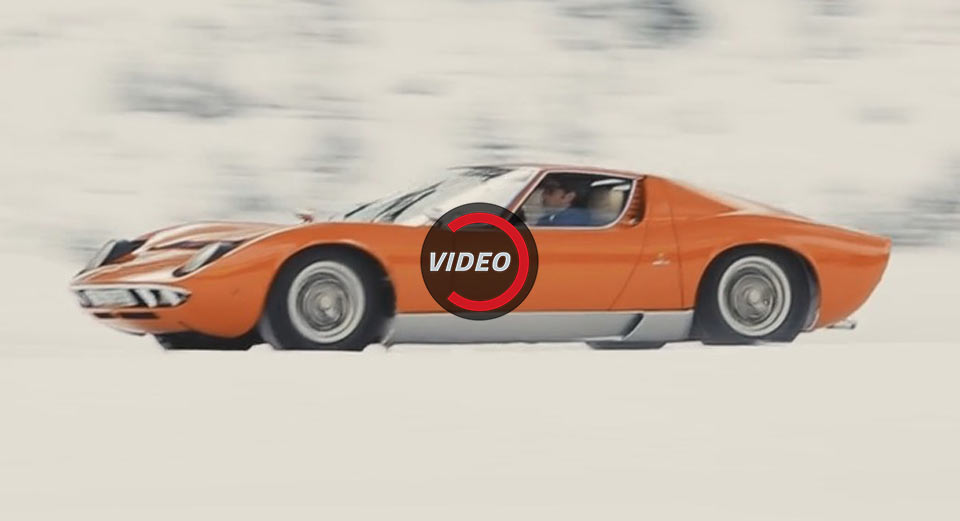 Would You Drive Your Lamborghini Miura In The Snow?