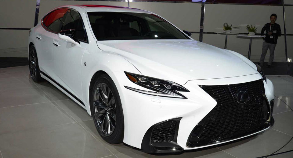 2018 Lexus LS F Sport Is All Show, No Extra Go In New York
