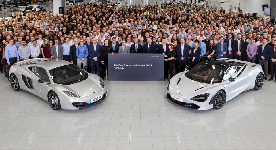  McLaren 720S Officially Enters Production In Woking