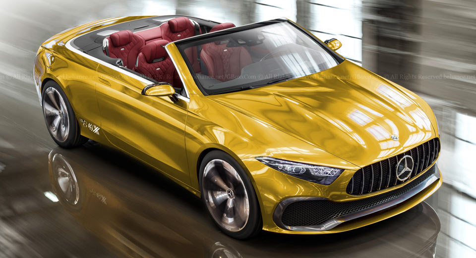  Mercedes A Concept Makes For A Sexy Compact Convertible