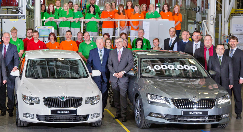 One Million Is A Superb Number For Skoda