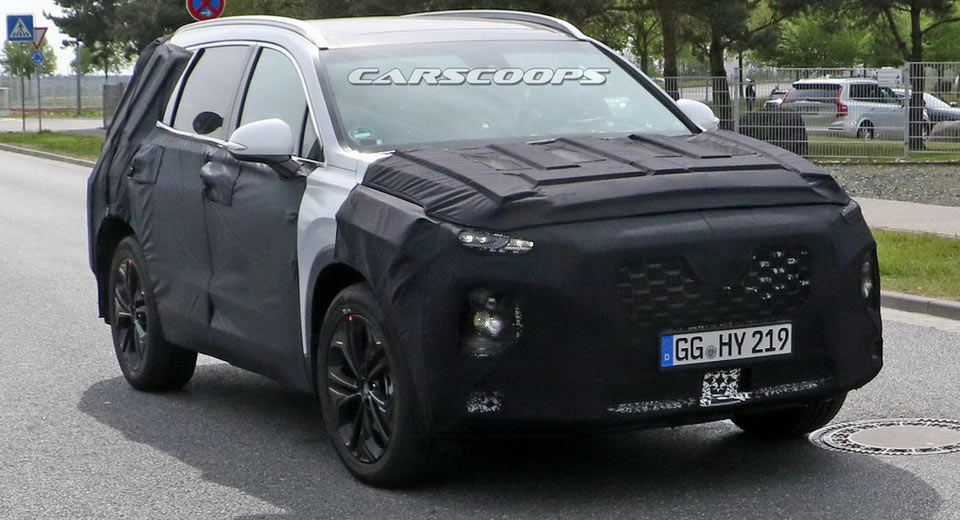 2019 Hyundai Santa Fe Signaling Major Design Departure From Current Model