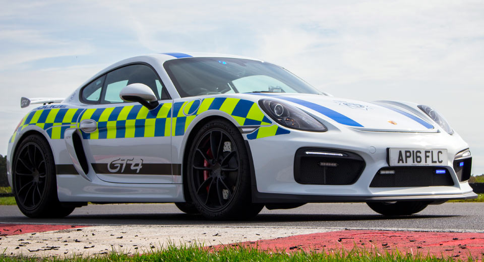  Norfolk Police Add Porsche Cayman GT4 To The Motor Pool