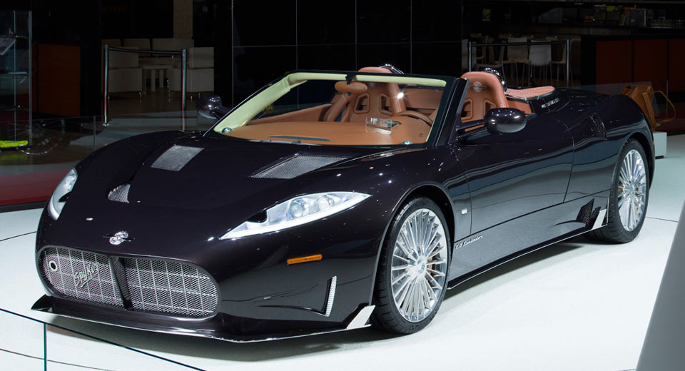 Spyker C8 Preliator Spyder Arrives In NY Under Koenigsegg Power