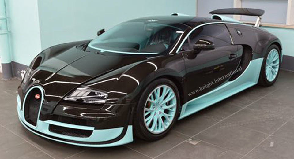  This One-Of-A-Kind Bugatti Veyron Tiffany Edition Has Never Been Driven