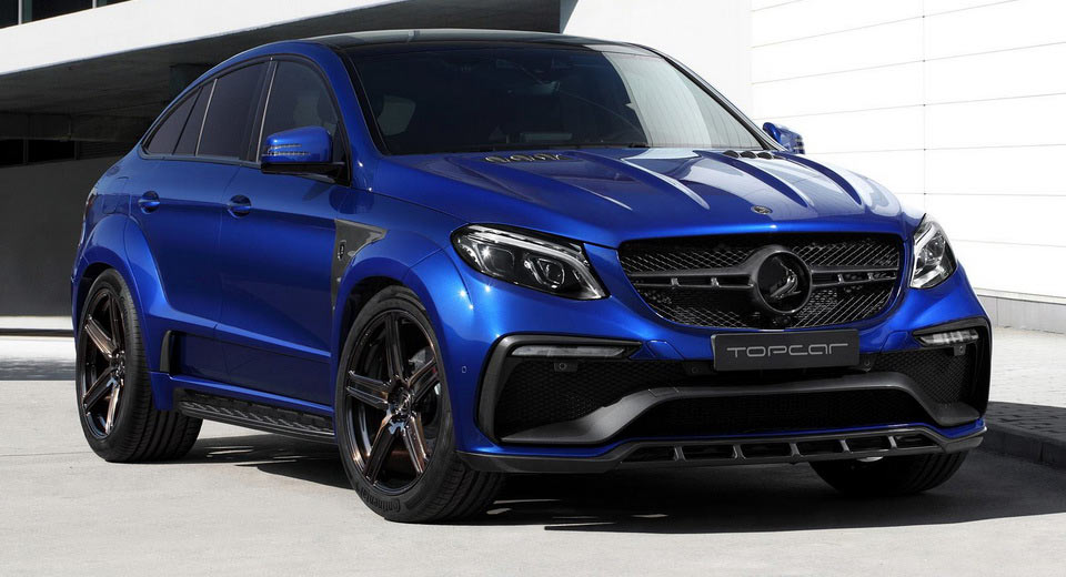 TopCar Dips Inferno-Wearing Mercedes GLE Coupe In Blue
