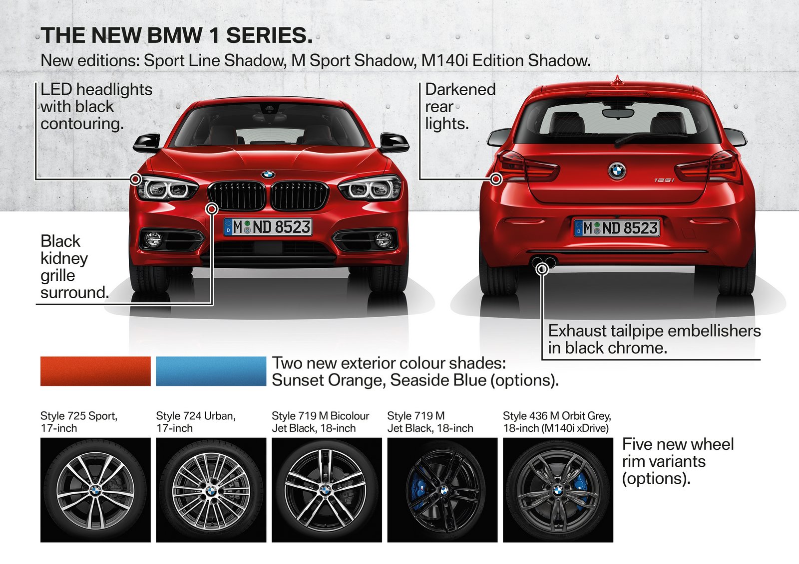 18 Bmw 1 Series Bows With Updated Interior New Tech Carscoops