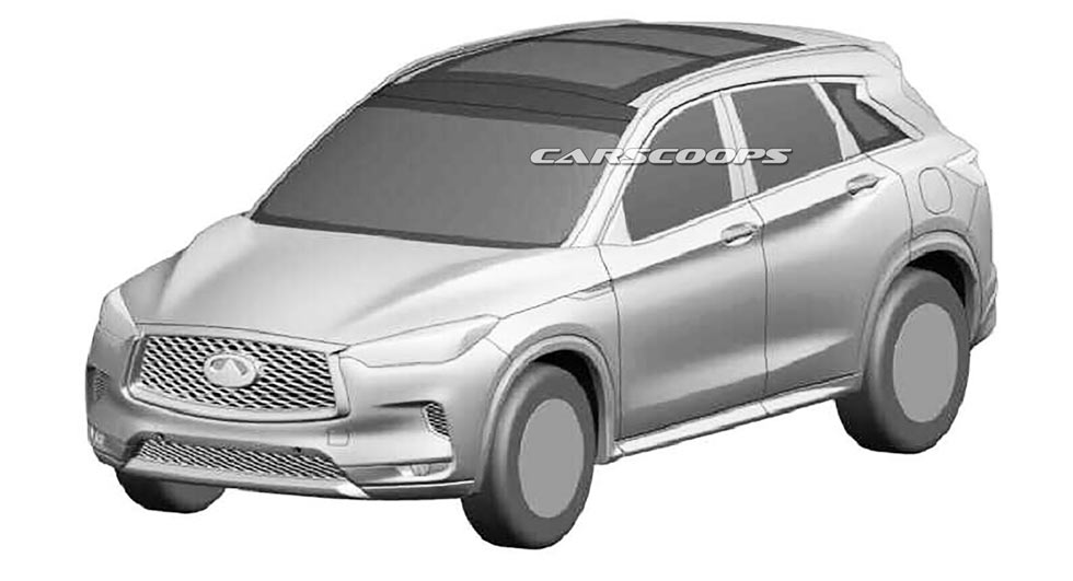 2018 Infiniti QX50 Revealed In New Patent Photos