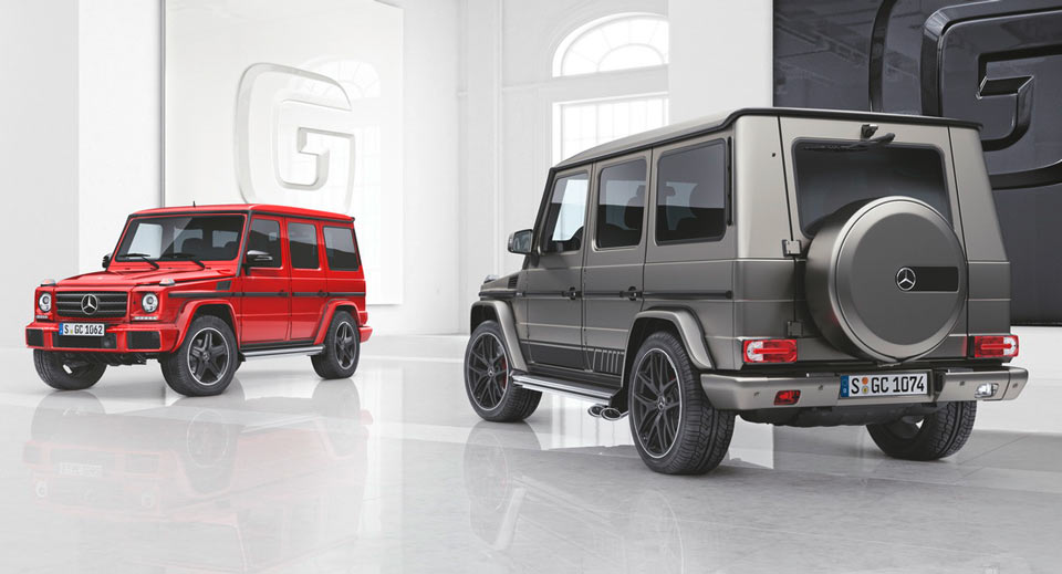  Mercedes Announces Two New Special Editions Of The G-Class
