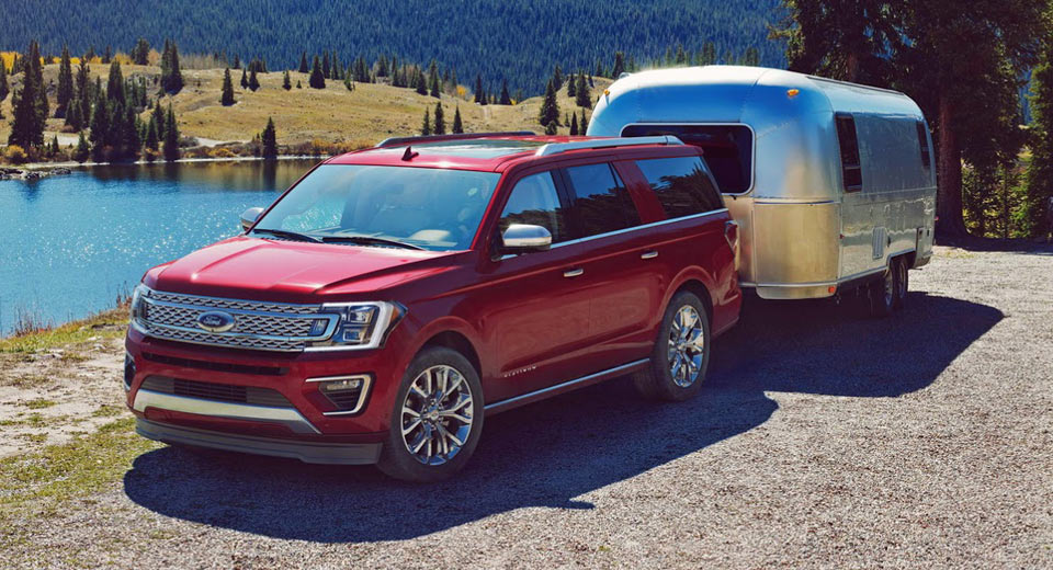  2018 Ford Expedition Can Tow Two F-150s