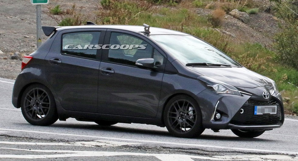  Five-Door 2018 Toyota Yaris GRMN Snapped In Europe