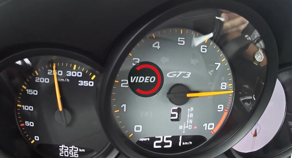  0-155mph In A 2018 Porsche 911 GT3 Is More Impressive Than It Looks