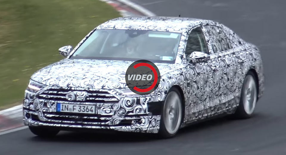 2018 Audi S8 Sounds Great On The ‘Ring