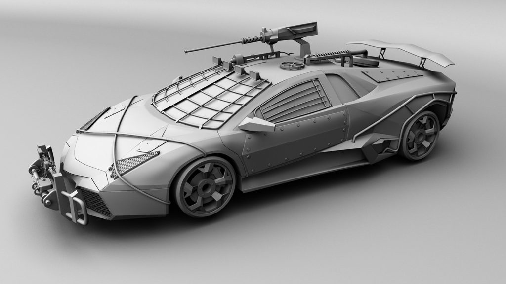 Modified Reventon Rear Wing Modified Lamborghini Reventon